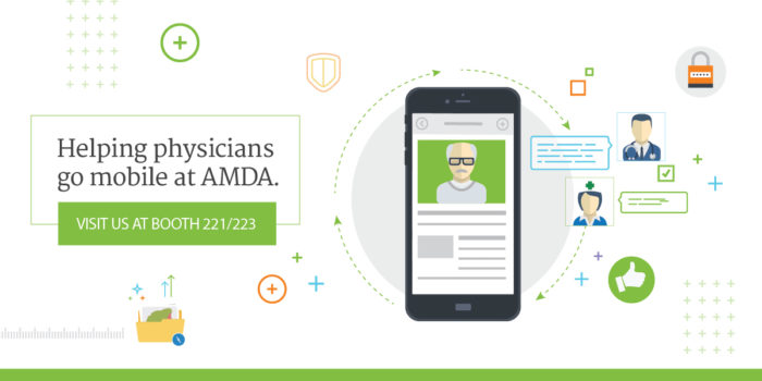 An illustration for Helping Physicians and Practitioners Go Mobile at AMDA