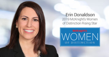 Erin Donaldson, 2019 McKnight's Women of Distinction Rising Star