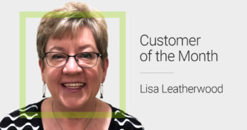PointClickCare's Customer of the Month, Lisa Leatherwood.