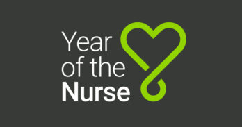 PointClickCare's Year of the Nurse and Midwife logo.