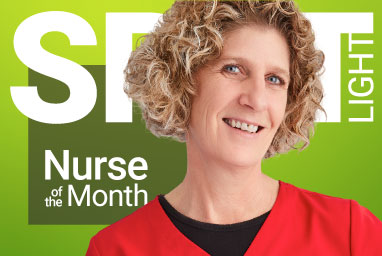 Daphne Brown, April Nurse of the Month Spotlight image