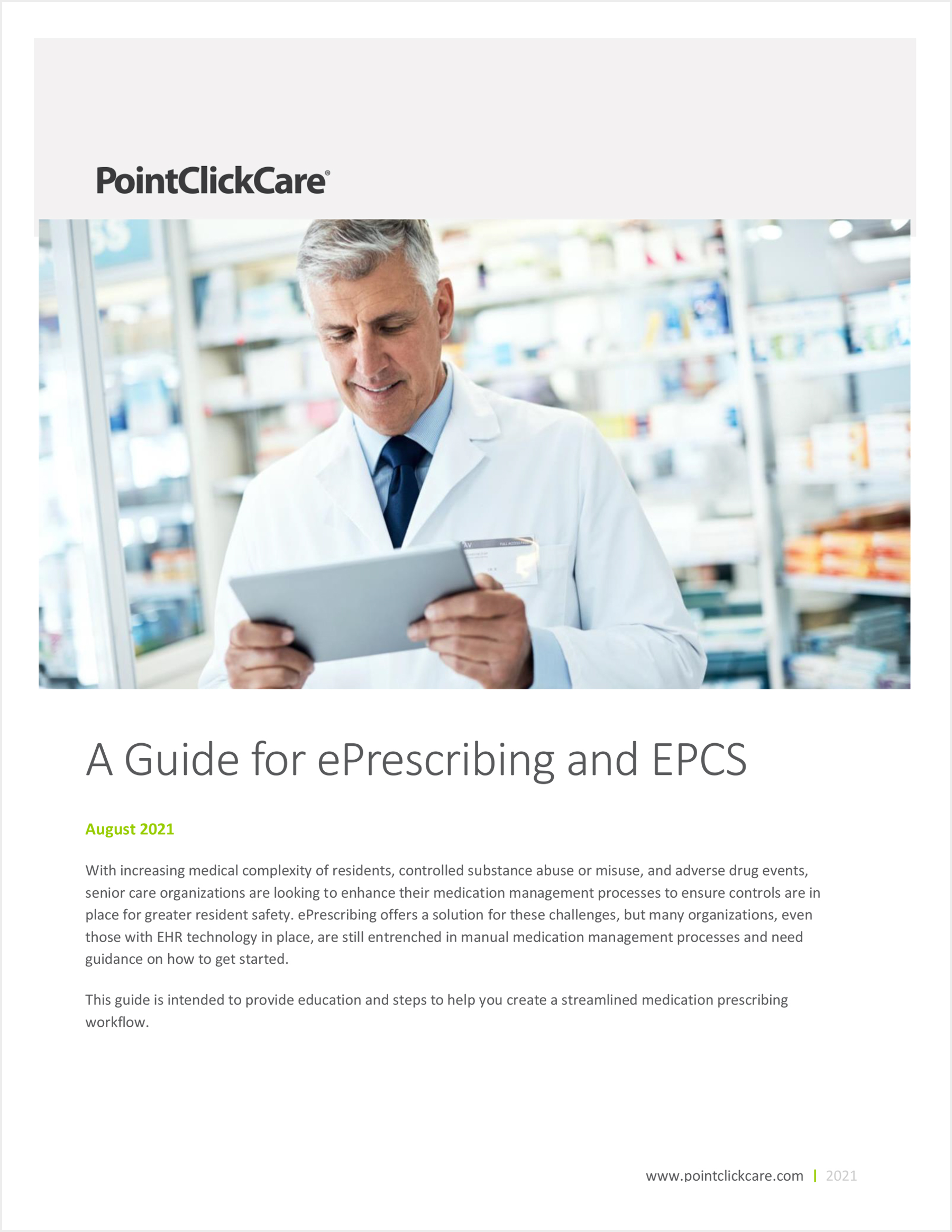A Guide for ePrescribing and EPCS PDF screenshot