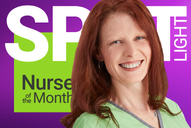 Patricia Bush, PointClickCare's Nurse of the Month for Jun
