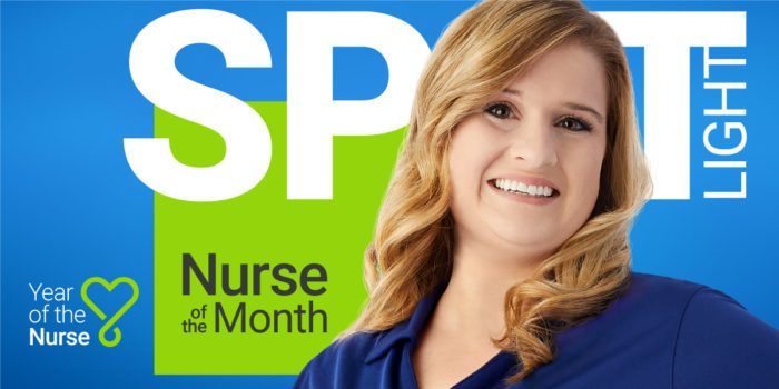 PointClickCare's June Nurse of the Month, Amanda Williams.
