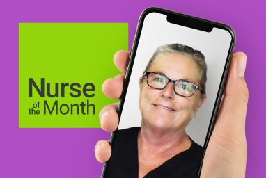 Deb Langenberg, PointClickCare's Nurse of the Month for August