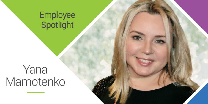 Yana Mamotenko headshot for employee spotlight
