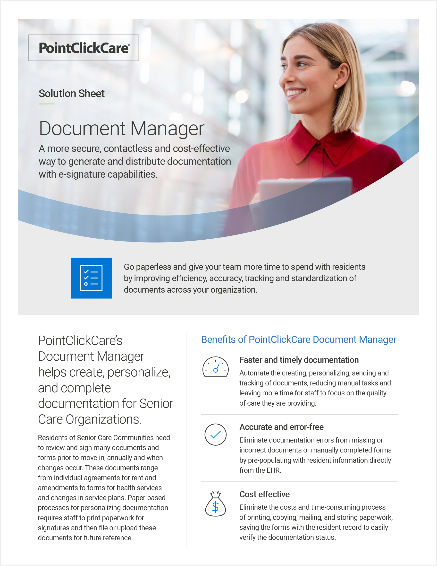 Solution Sheet Document manager SL