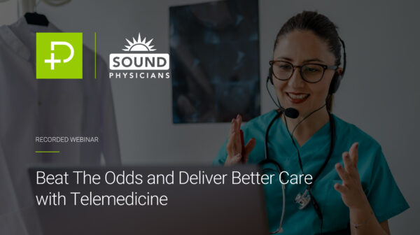 Beat the Odd and Deliver Better Care with Telemedicine webinar banner