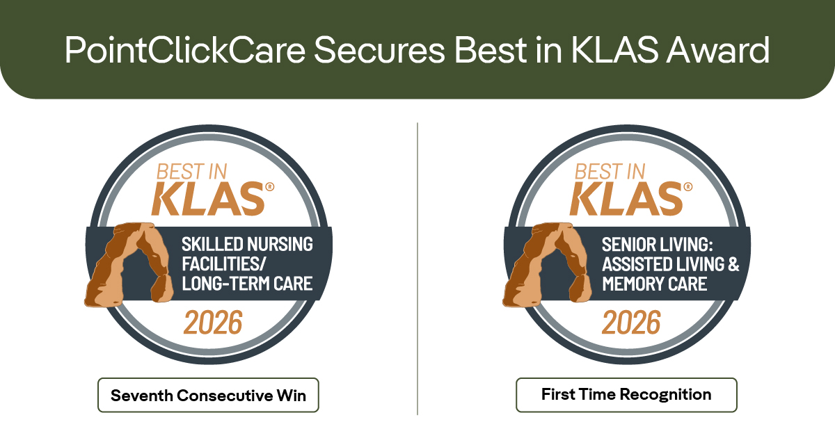 PointClickCare Secures Best In KLAS Award For Seventh Consecutive Year 