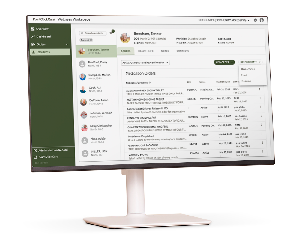 Pharmacy Connect demo interface