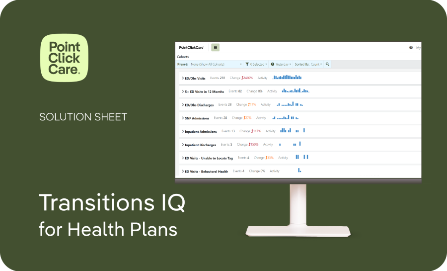 Transitions IQ Health Plans &ndash; Solution Sheet